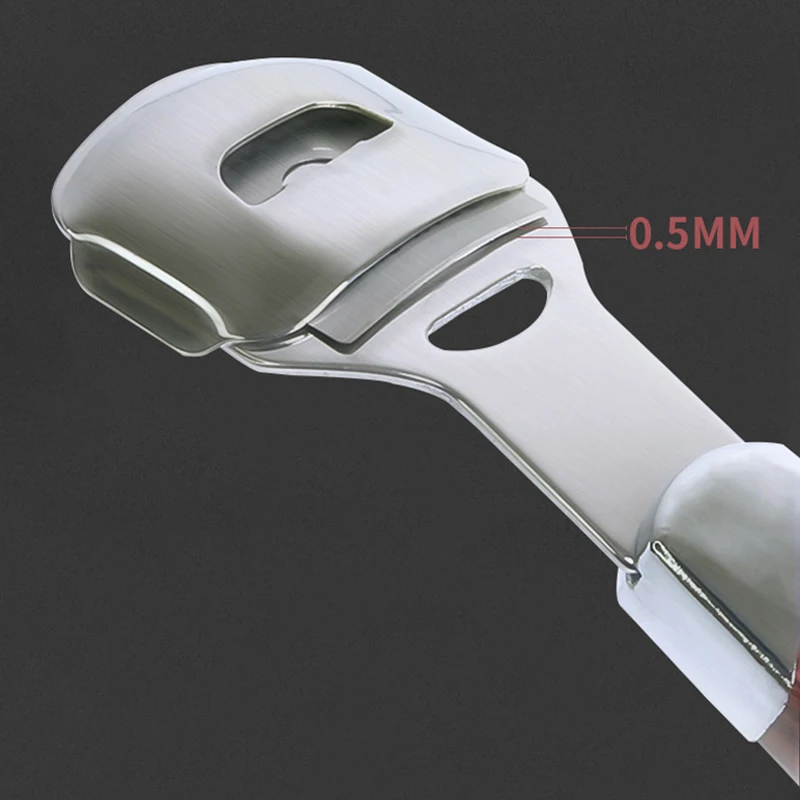 Foot Care Pedicure Tools Kit Callus Shaver Hard Skin Remover Wood Handle