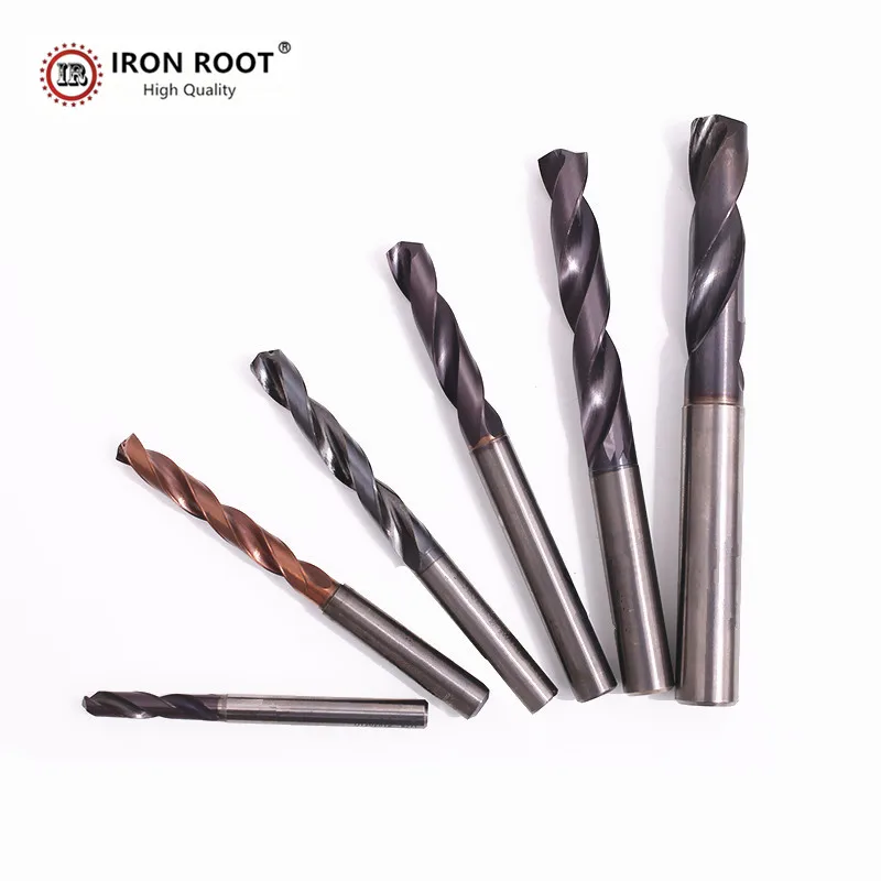 1P 65° CNC Lathe Tool Solid Carbide Drill Bit 14 / 14.5 /15/ 15.5 /16/16.5/17mmStraight Shank Twist Drill Bit drill bit set