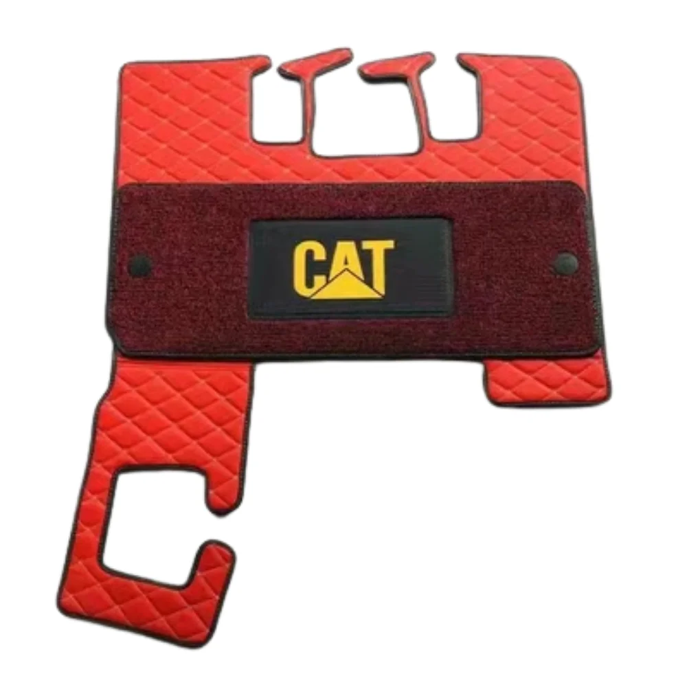 For CATERPILLAR CAT E320D/D2 E330D E336D Special Floor Rubber Anti-skid Excavator Cab Floor Mat Carpet Protect Clean Decorations