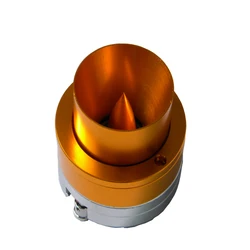 I KEY BUY 1pc 2 Inch 58 mm 120 W 4 Ohm Golden Horn Speaker Tweeter Car Audio Hifi System KTV Box Tweeters Parts