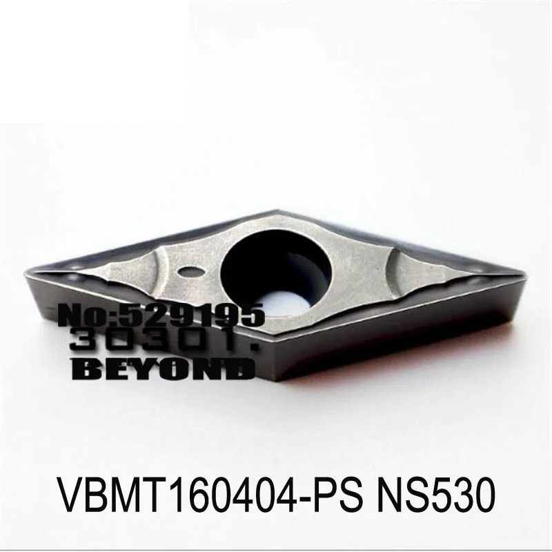 

10pcs Original VBMT160404-PS VBMT160408-PS NS530 VBMT 160404 160408 Turning Tungsten Carbide Inserts Lathe Cutter Tools