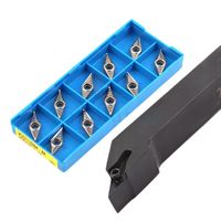 External turning tool 93°screw type CNC toolholder SVJCR1212 /1616H11/2020K11 Carbide blade VCGT VCMT boring outer turning blade