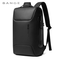 BANGE New Anti Thief Backpack Fits for 15.6 inch Laptop Backpack Multifunctional Backpack WaterProof for Business Shoulder Bags