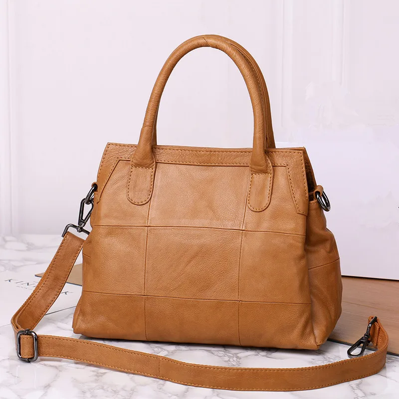 

Woman Handbags Genuine Leather Bags For Women 2023 New Casual Shoulder Crossbody Bags Multiple compartments Female Hand Bags