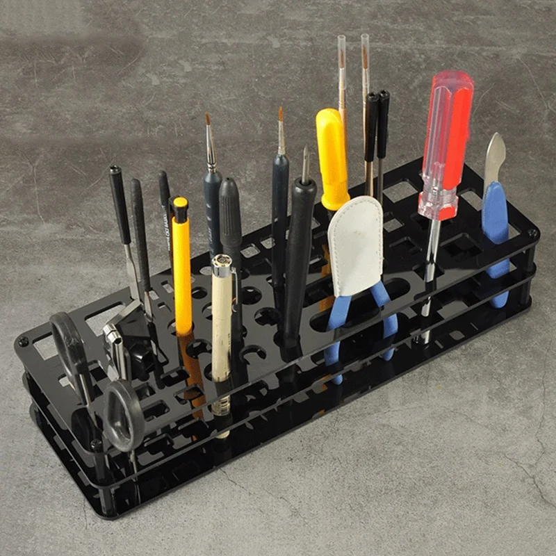 Screwdriver Storage Rack Holder Screwdriver Organizers For Hex Cross Screw Driver RC Tools Kit Organizers 63 Hole