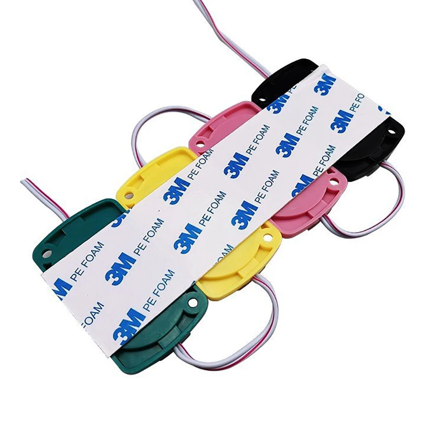 600 Stks/partij Joylit 6538 Voorruit Rgb Flash Sign Bar Modules Smd 2835 6LED Injectie IP67 Waterdichte Led Module Licht