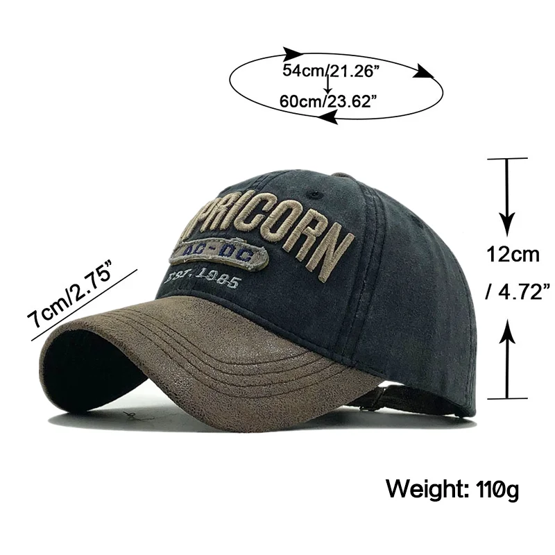 Hot fishing Baseball Caps For Men Denim Streetwear Women Dad Hat Snapback Embroidery Men\'S Cap Casual Casquette Hip Hop Cap