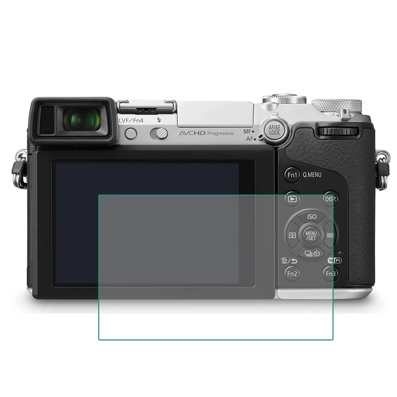 กระจกนิรภัยป้องกันหน้าจอสำหรับ Panasonic Lumix DMC GX7 GM1 GM1S GF7 G6กล้องหน้าจอ LCD ป้องกันฟิล์ม