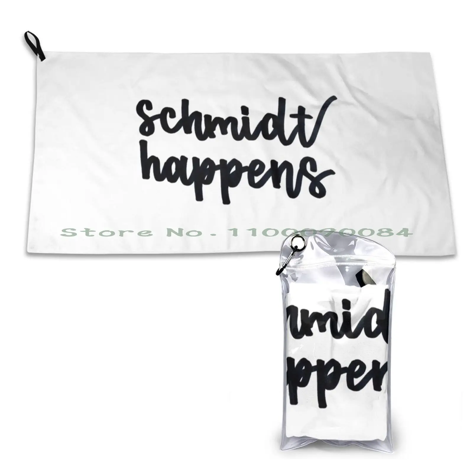 Schmidt Happens Quick Dry Towel Gym Sports Bath Portable Schmidt Happens Winston Schmidt Max Greenfield New Girl Schmidt New