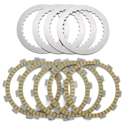 Motorcycle Clutch Friction Disc Plate Kit For Suzuki DR250S VL250 Intruder LC GN250 GN250E GW250 Inazuma FL5 GZ250 TU250 NJ45A