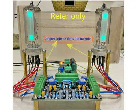 Dual channel low voltage indicator and DIY amplifier kit GHXAMP