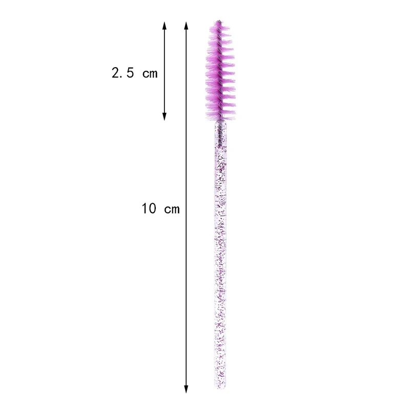 Applicateur de cils jetables, ensemble de brosses à recourber, Mascara, greffage de sourcils, peigne à recourber, outil de maquillage de beauté