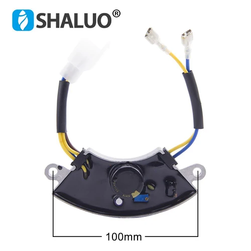 Imagen 2 del producto Generador de gasolina AVR, regulador de voltaje automático, estabilizador, Protector de carcasa de aluminio, piezas de generador, 220V, 250 uf, 2kW, 3kW, 220v