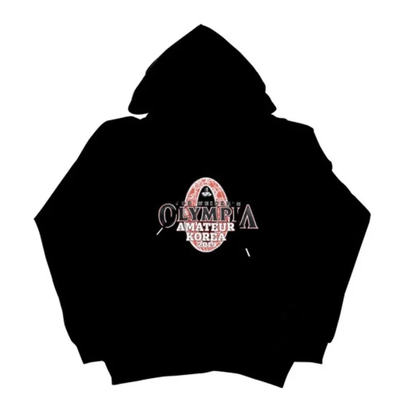 New men\'s sports casual hoodie winter Thicken pullover men\'s running exercise clothing Olympia Casual Running Sports Tops