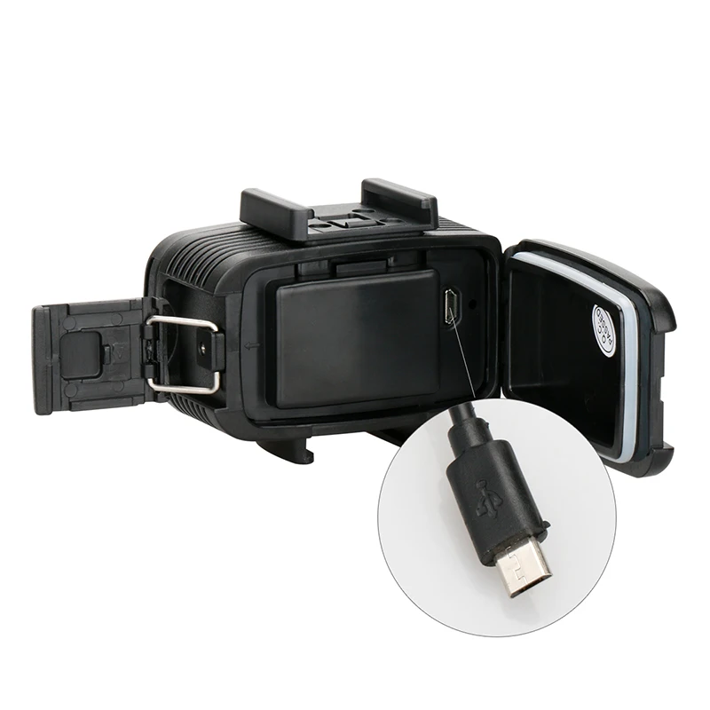 Водонепроницаемая светодиодная подводная лампа для видеосъемки Gopro, 5/4 лм, 40 м