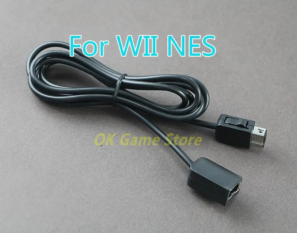 1pc Extension Cable Game 1.8M Black Gamepad Extender Cord for Nintend SNES Classic Mini controller for NES for Wii controller