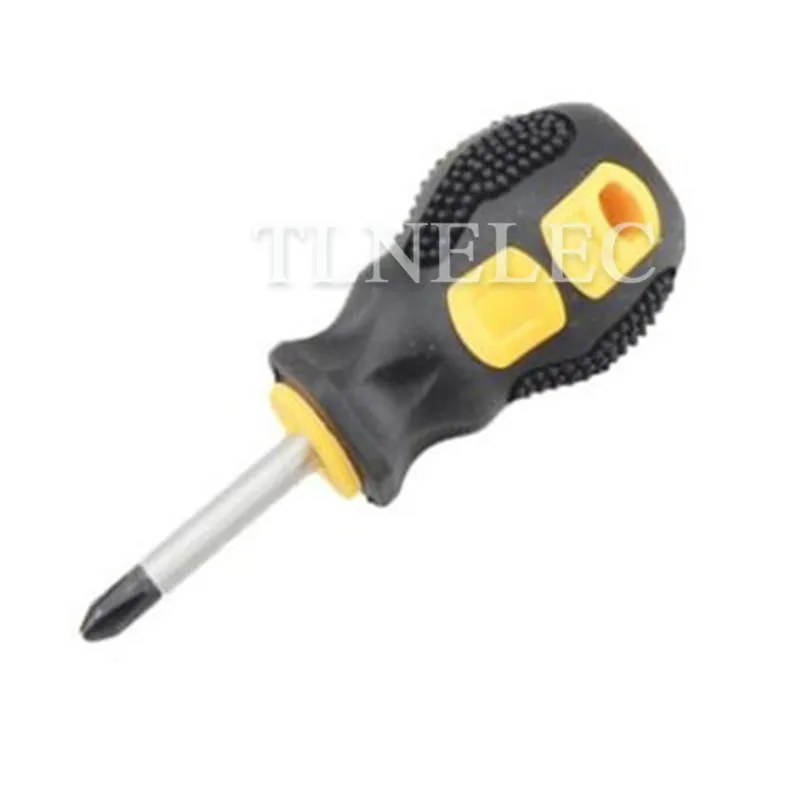 Mini Ultra Short Screwdriver Micro Screwdriver Double-Use Type Telescopic Screwdriver Small Radish Screwdriver