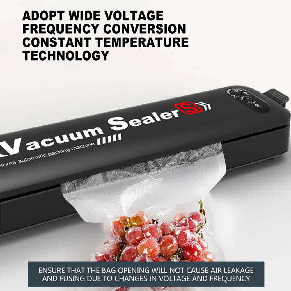 Machine à sceller les aliments sous vide, appareil d'emballage automatique en plastique pour la conservation des aliments frais