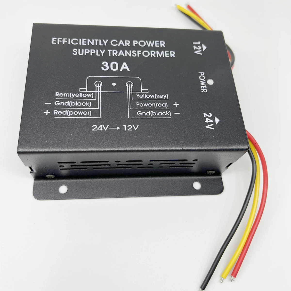 VanTruckGeneralAudioModifiedSubwooferAmplifierHeadActive24VTo12VHighFrequencyToLowFrequency10A15A20A30A45A-AliExpress