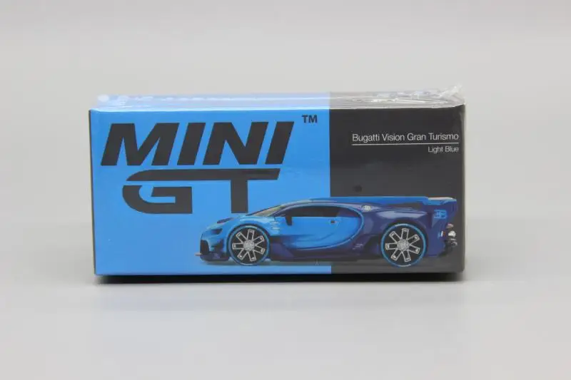 Mini GT 1:64 Bugatti Vision GT VGT Gran #266 Collection Die-cast Alloy Car Model Decoration