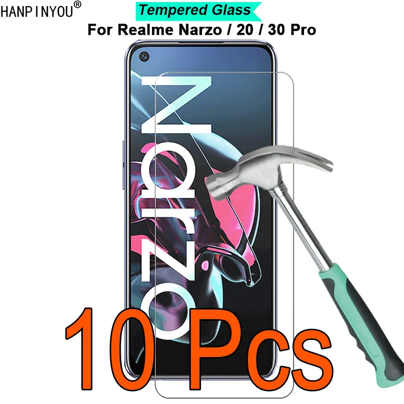 10 Pcs/Lot For Realme Narzo 30 / 20 Pro 6.5