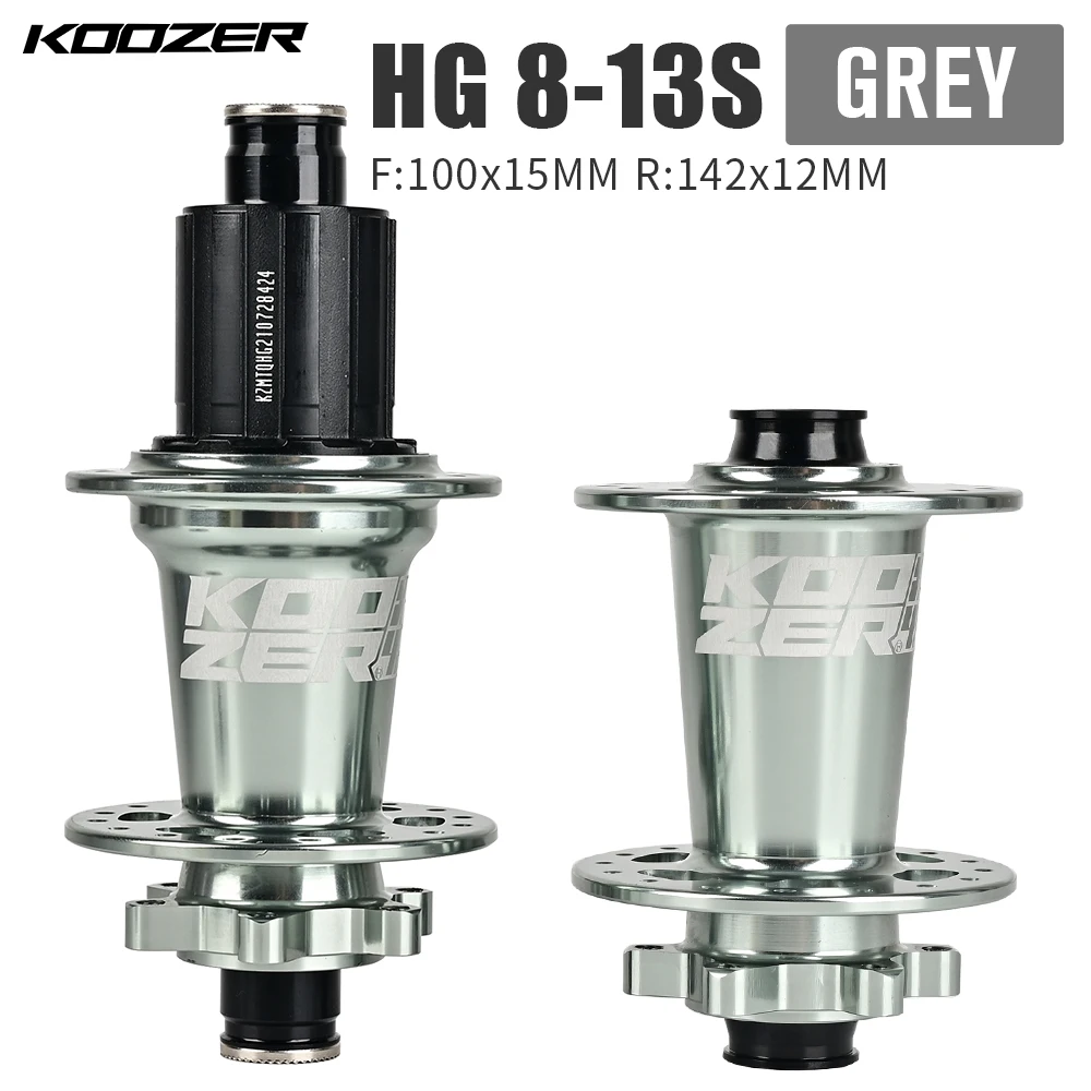 Koozer XM490 Pro Bike Hubs - 32H Disc Brake Front & Rear Set For MTB