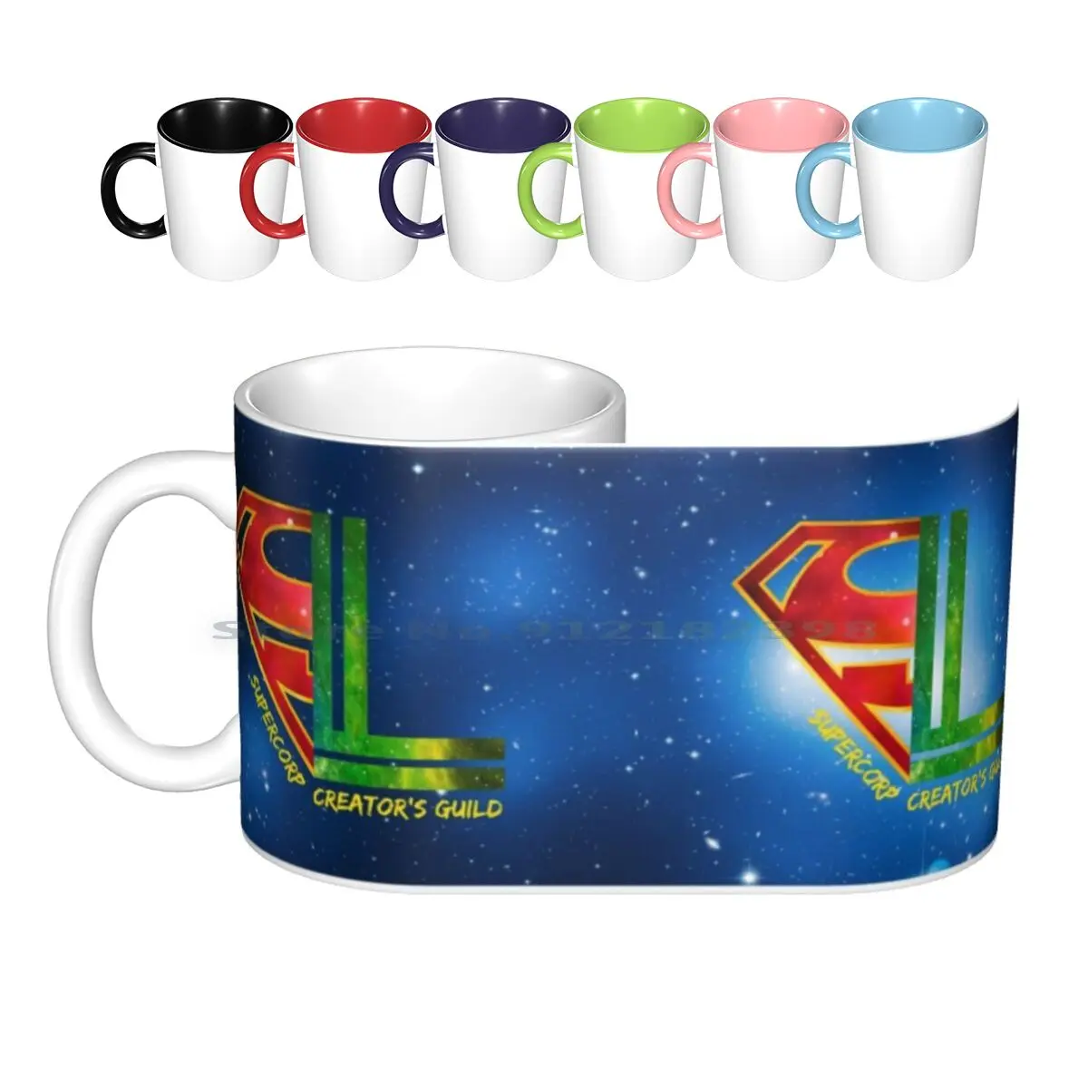 

Supercorp Creator's Guild Ceramic Mugs Coffee Cups Milk Tea Mug Supercorp Sccg Creative Trending Vintage Gift Bottle Cup