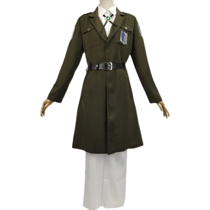 2024 Fourth Season 4 Investigation Corps Full set of cosplay uniforms Army green coat