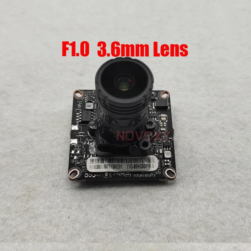 IVG-85X50PYA-S 5MP IP Camera Module Board AI XM550AI SONY IMX335 H.265 5.0M Black Light Illumination Security