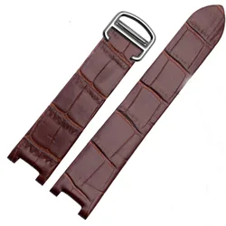 20MM for Pasha De Cartier Leather Watch Band Strap Bracelet Belt