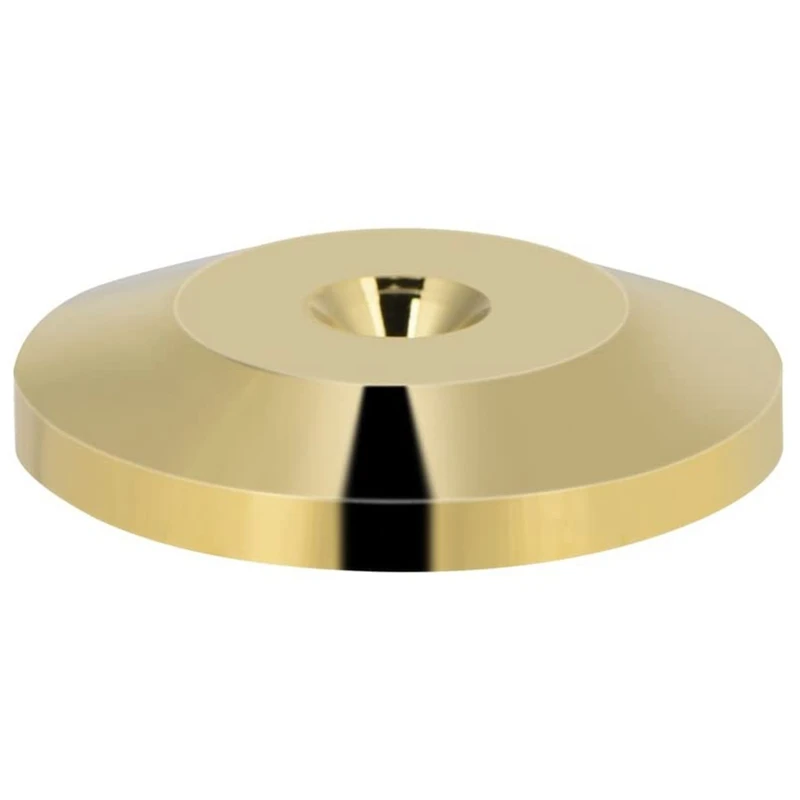 Meilleures Offres 8 Paires de Haut-Parleur En Cuivre Spike D'isolement avec La Base De Pieds Tapis pour Haut-Parleur, Amplificateur, lecteur DVD Enregistreur