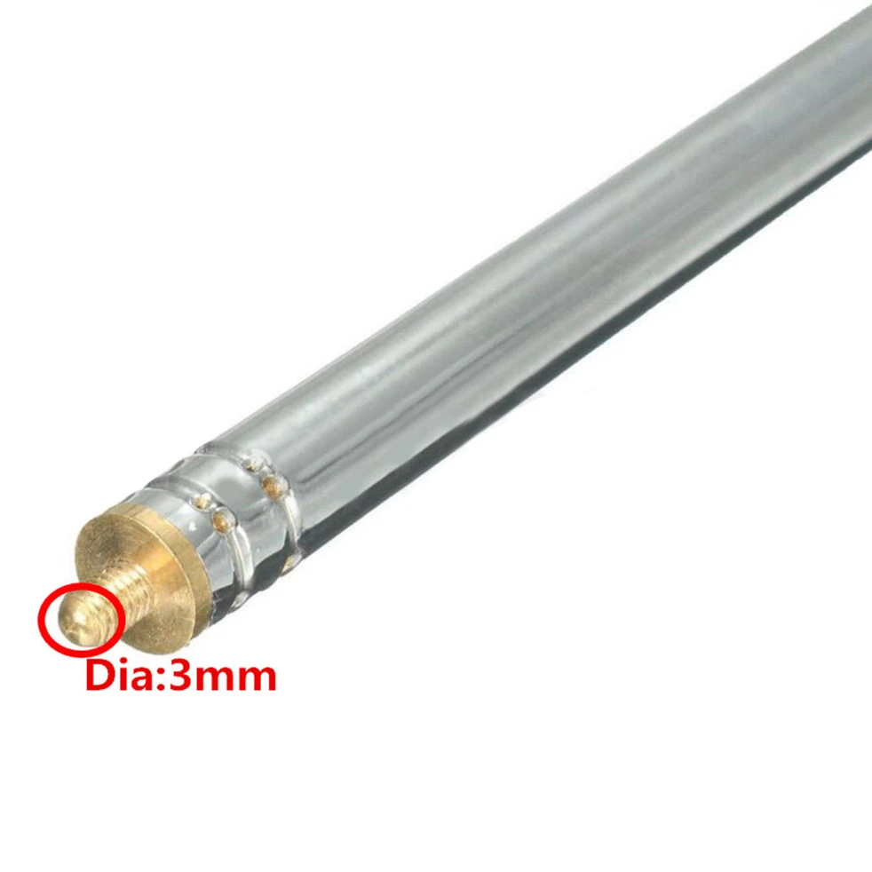 100cm 7 Sections Telescopic Aerial Antenna Replacement for FM Radio TV RC Car Control Transmitter Controller Car Antenna