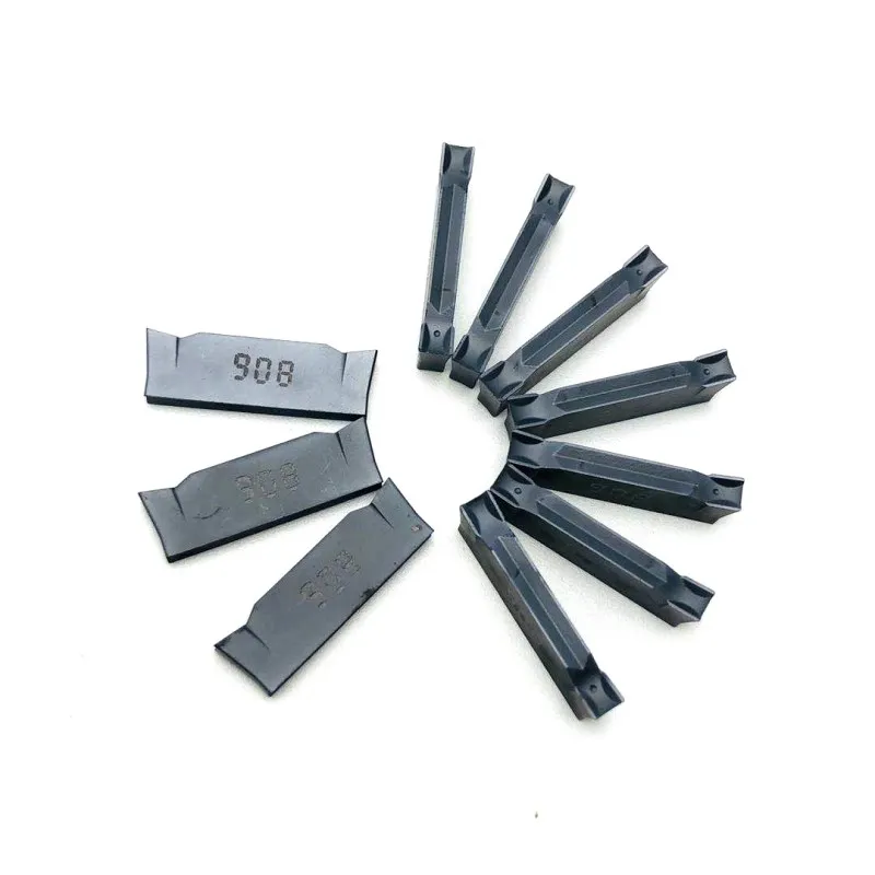 Твердосплавные режущие пластины DGN2002C DGN3003C IC908, высококачественные режущие инструменты, токарные вставки с ЧПУ, 2 мм, 3 мм, канавочные инструменты