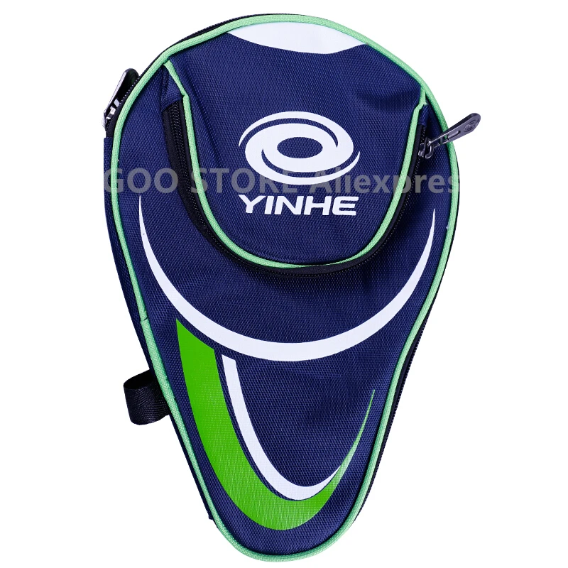 YINHE Table Tennis Bag with Gift (2x Protective Film + 1x Edge Tape) Original YINHE GALAXY Racket Bag Ping Pong Bat Case