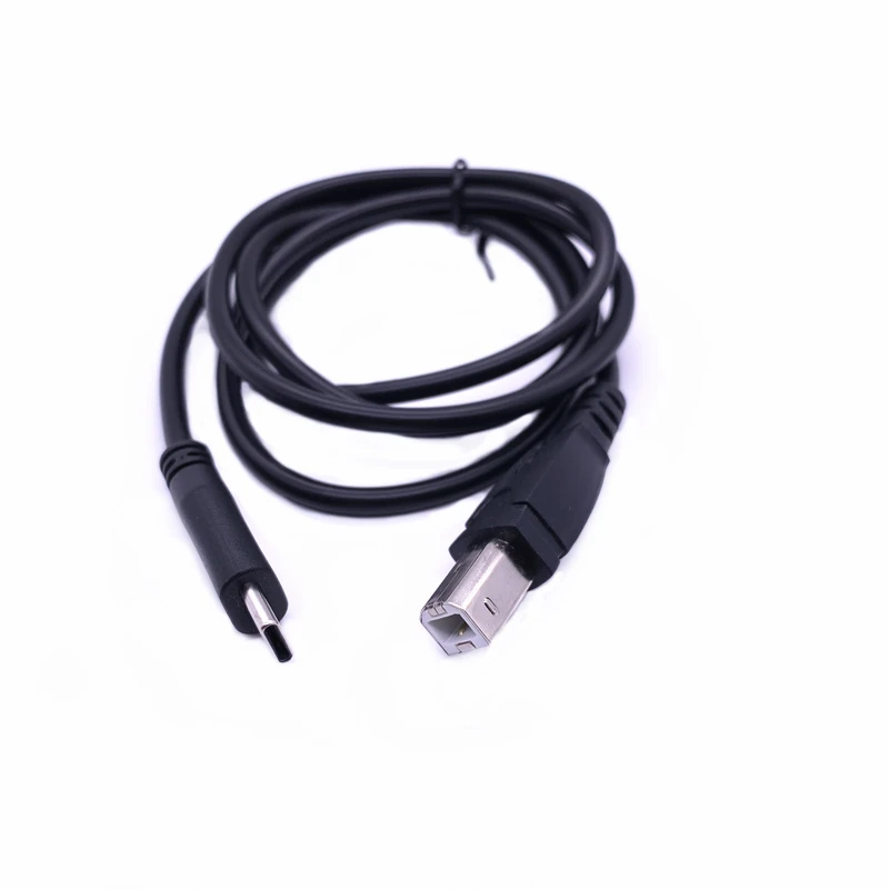 USB Printer Cable USB 2.0 Cord Type C Male To Type B Male Printer Scanner Cable High Speed for Brother Lexmark MX310DN