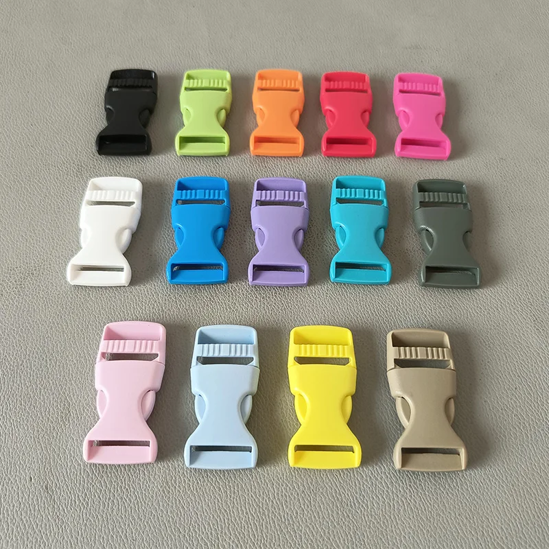 50Pcs/Lot 20mm Webbing Plastic Release Buckle For Bag Handbag Belt Straps Backpack Sewing Garment DIY Accessories High Quality