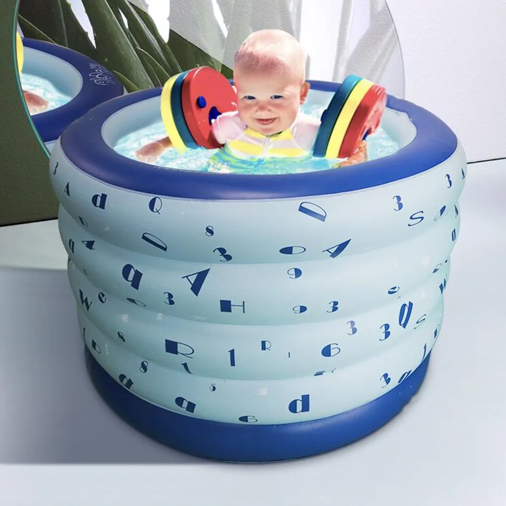 Inflatable Mannequin Body for Children, Circular, Thickened, PVC, Baby Bath Toys, Outdoor and Indoor, High Quality, D418