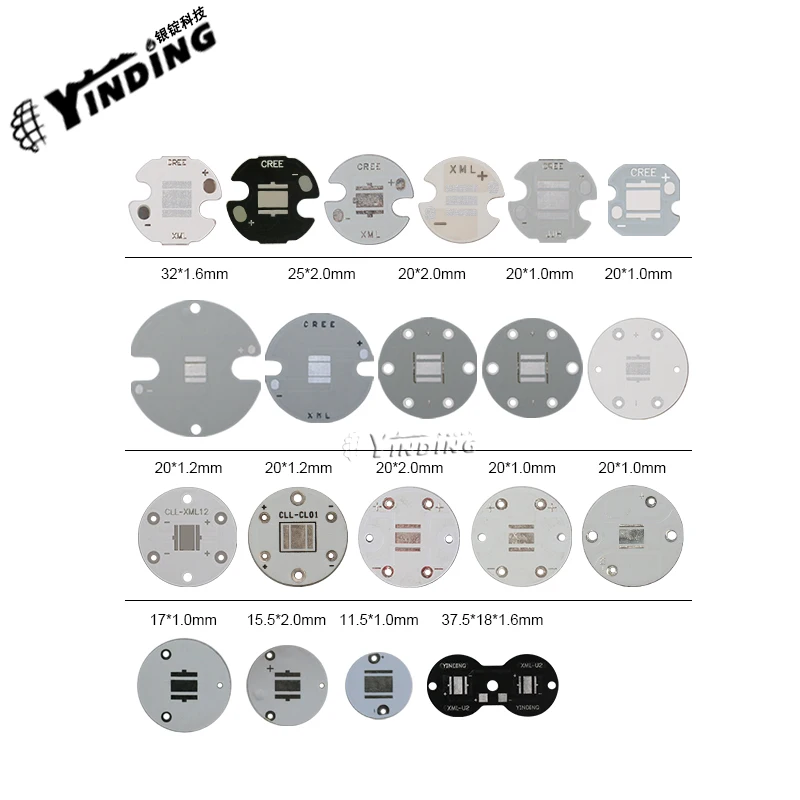 Imagem -03 - Yinding Xm2 Led 10w Diodo Emissor de Luz de Alta Potência 6500k Luz Branca Fria Lanterna Fonte de Luz Lâmpada Miner