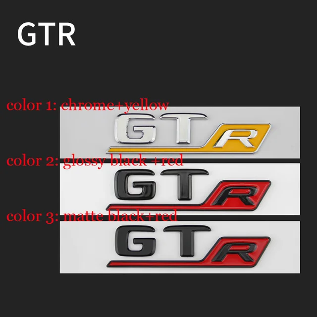 

Emblem for Mercedes Benz GTR GT R AMG Trunk Rear Number Emblems