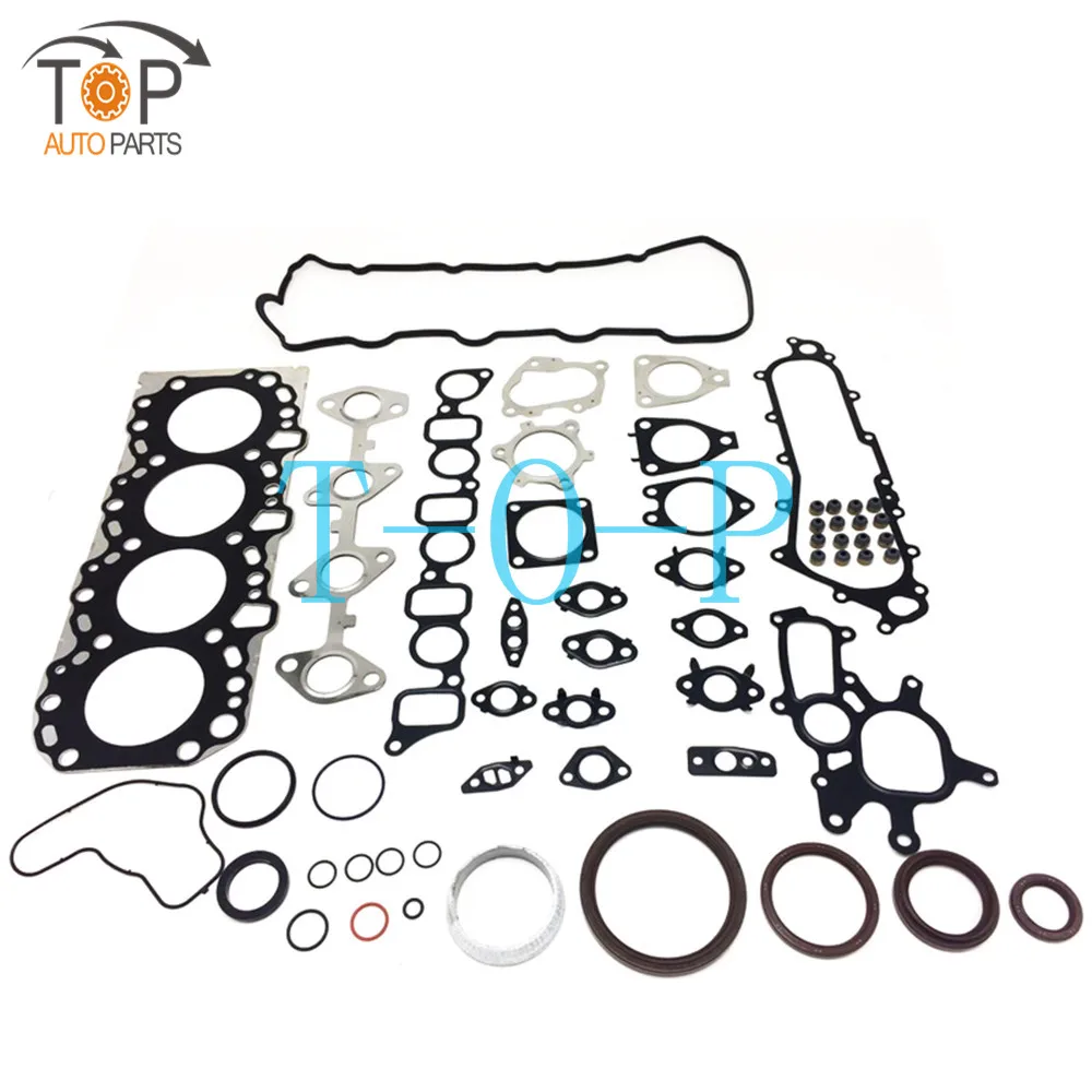 Engine Repair Overhaul Kit 2KDFTV 2KD 04111-30571 Gasket For Toyota Landcruiser Prado Hilux Hiace Dyna 3.0L 11115-30040