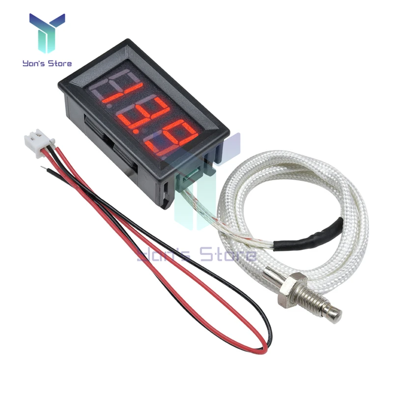 Imagem -02 - K-tipo m6 Termopar Termômetro B310 Display Digital Led Industrial Medidor de Alta Temperatura Tester 30 Thermotermográfico de 800 Graus