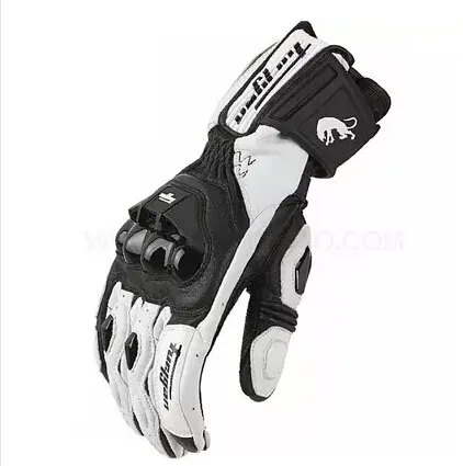 Motorhandschoenen Afs6 Afs10 Afs18 Beveiliging Winddicht Motocross Wanten Touchscreen Heren Lederen Motorhandschoen