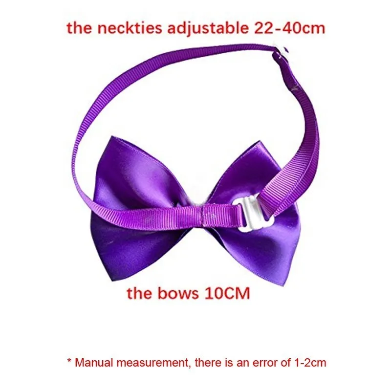 Wholesale 50 / 100Pcs Adjustable Dog Cat Bow Tie Neck Tie Pet Dog Bow Tie Puppy Bows Collar For Kitten Collar Pet Accessories