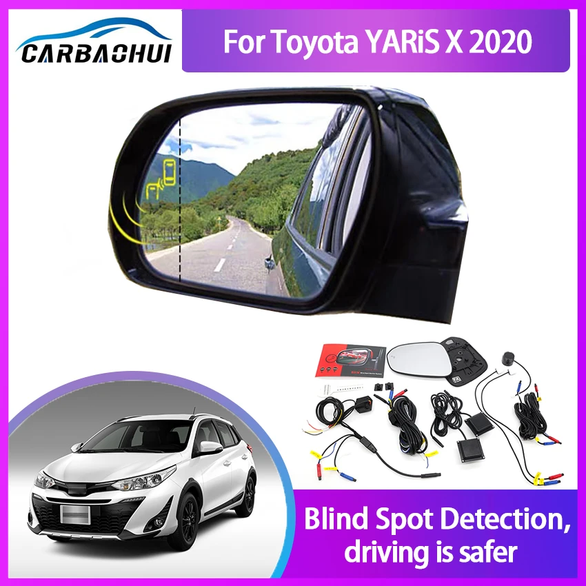 

Car Blind Spot Mirror Radar Detection System for Toyota YARiS X 2020 BSD BSA BSM Microwave Blind Spot Monitor Radar Detectors