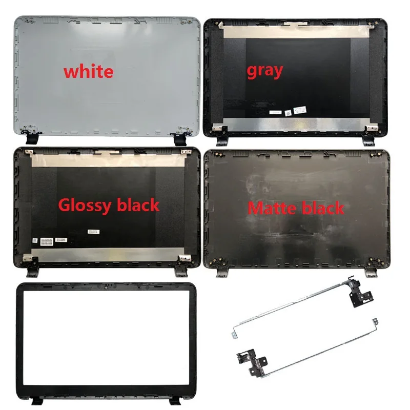 Laptop Top LCD Back Cover/LCD Front Bezel/Hinges for HP 15-G001XX 15-G010DX 15-g011nl 256 15.6