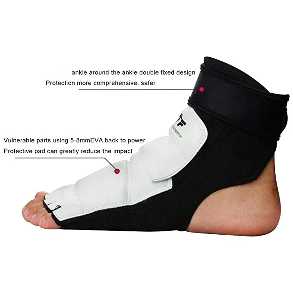 WTF Taekwondo Protect Adult Child taekwondo Foot Protector Ankle Support fighting foot guard Kickboxing boot protect Equipment