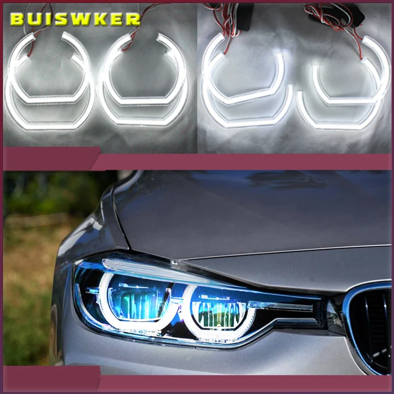 

For BMW 5 SERIES E39 525i 528i 530i 540i 1997-2003 DTM M4 Style Ultra bright led Angel Eyes DRL halo rings Retrofit Accessories