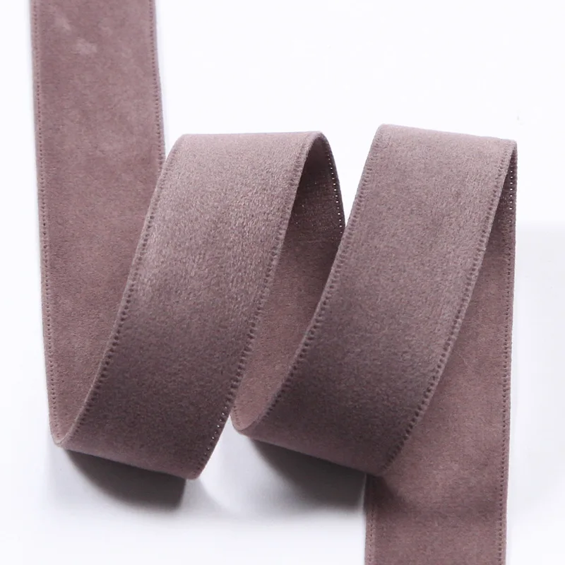 10 Yards 25MM 38MM Wildlederband in Unifarben für Haaraccessoires, DIY-Bastelarbeiten, handgefertigt Y2021120702 – Detail 16