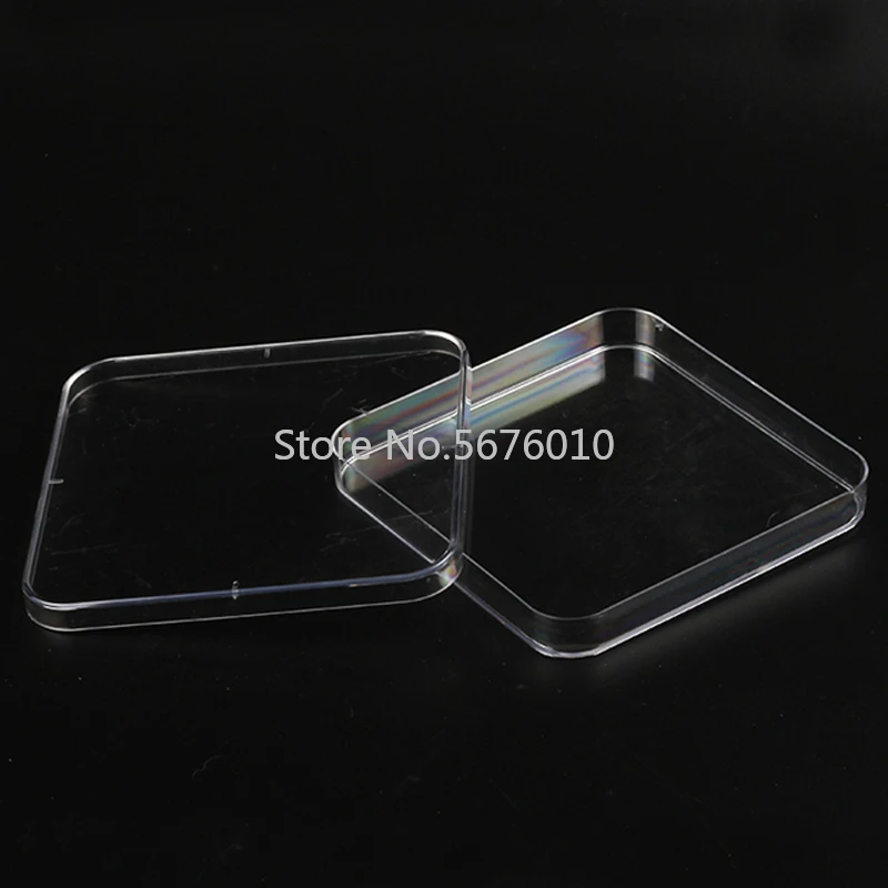 10pieces/pack All Sizes Lab Disposable Sterile Plastic Petri Dishes Culture Plates Bacterial Yeast