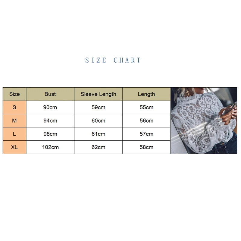 Blusa de encaje para mujer, camisa blanca de manga larga con bordado Formal elegante, ropa de oficina con flores huecas, moda femenina